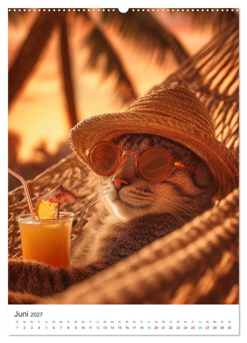 Katzen gegen Alltag (CALVENDO Wandkalender 2027)