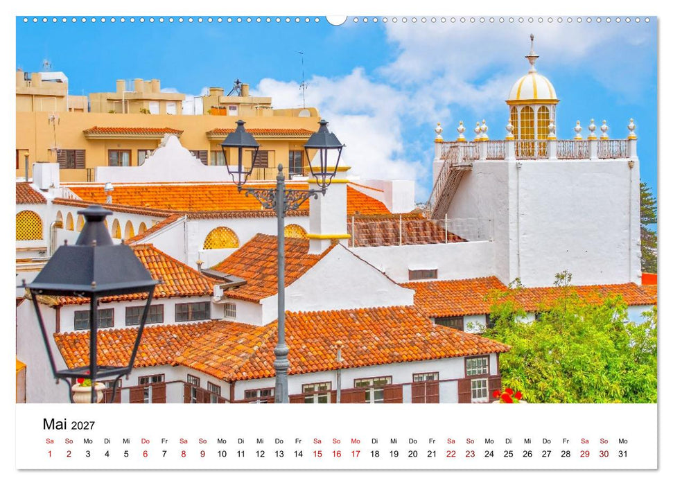 Teneriffas schönste Städte - La Laguna und La Orotava (CALVENDO Premium Wandkalender 2027)