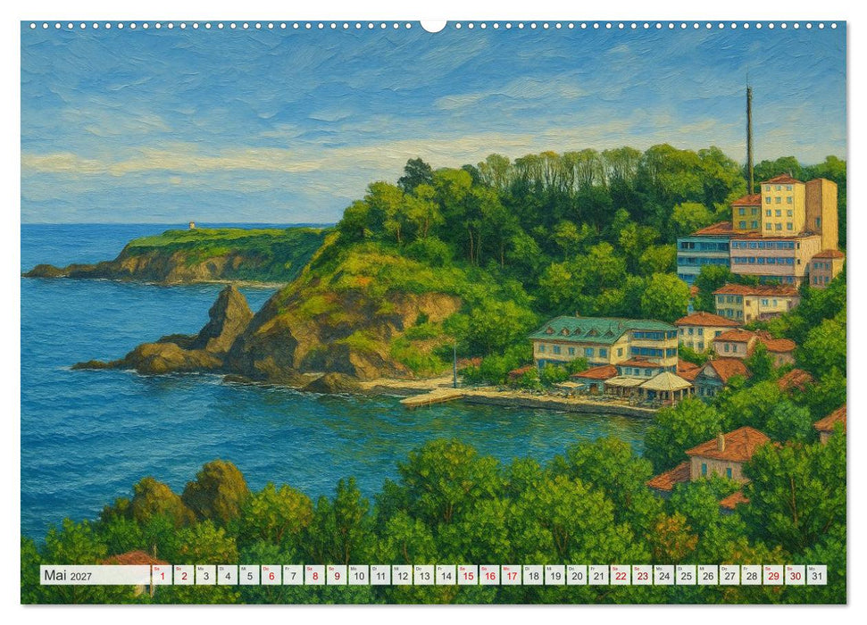 Sehenswertes in Istanbul - Die Sprache der Farben (CALVENDO Premium Wandkalender 2027)