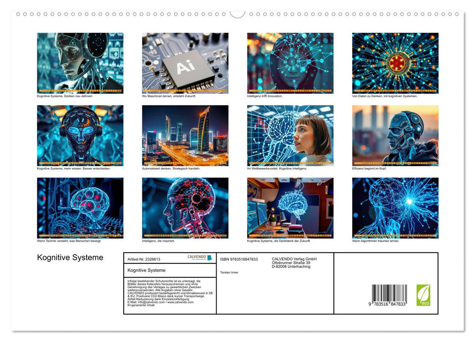 Kognitive Systeme (CALVENDO Premium Wandkalender 2027)