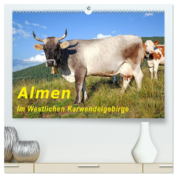 Almen im Westlichen Karwendelgebirge (CALVENDO Premium Wandkalender 2027)