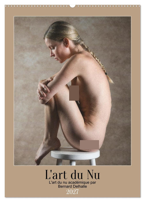 L'art du nu (CALVENDO Calendrier mensuel 2027)