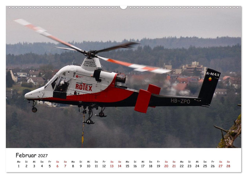 Wo Kraft schwebt und Präzision fliegt (CALVENDO Premium Wandkalender 2027)
