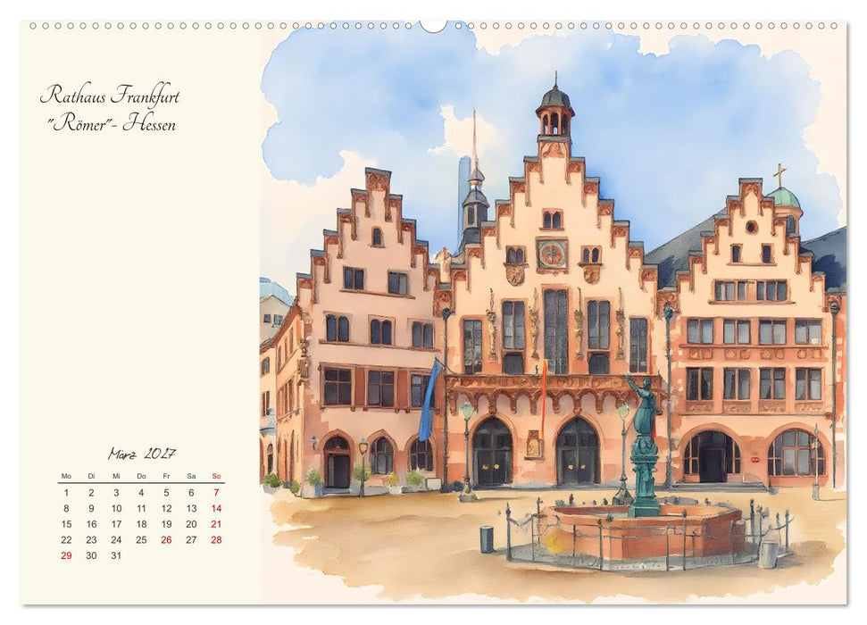 Historische Deutsche Wahrzeichen (CALVENDO Wandkalender 2027)