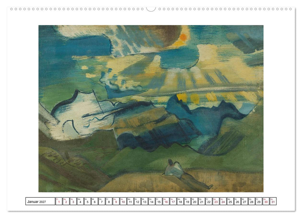 August Babberger (CALVENDO Premium Wandkalender 2027)
