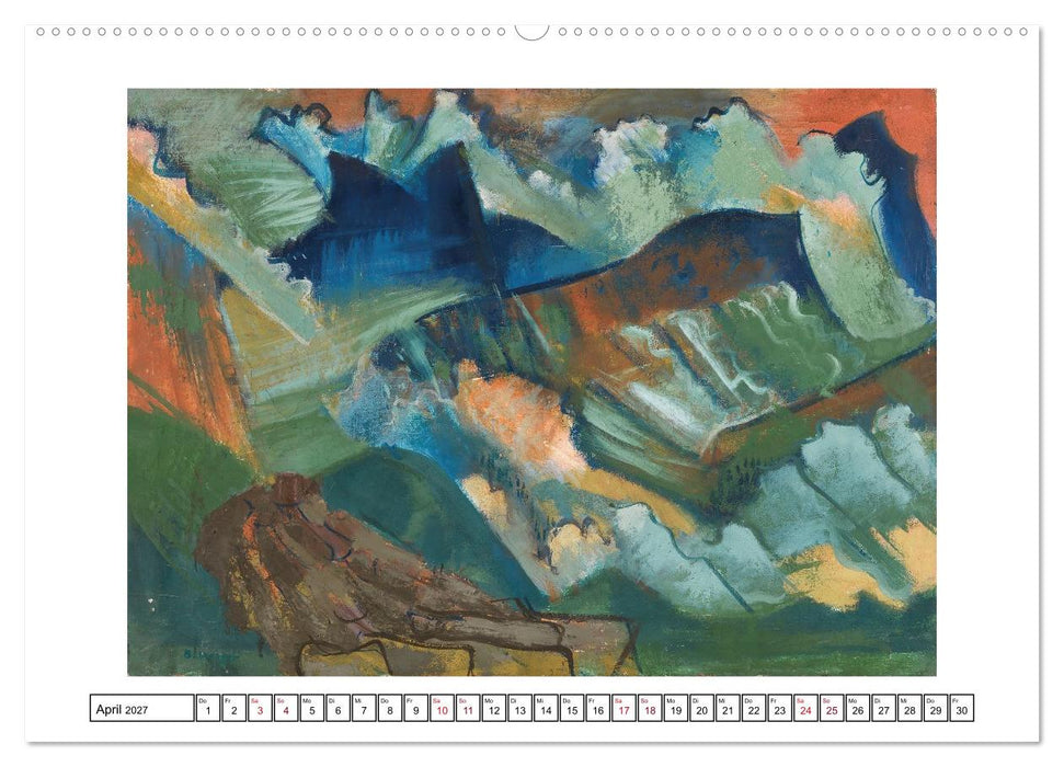August Babberger (CALVENDO Premium Wandkalender 2027)