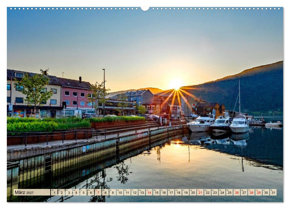 Königsroute Norwegens (CALVENDO Premium Wandkalender 2027)