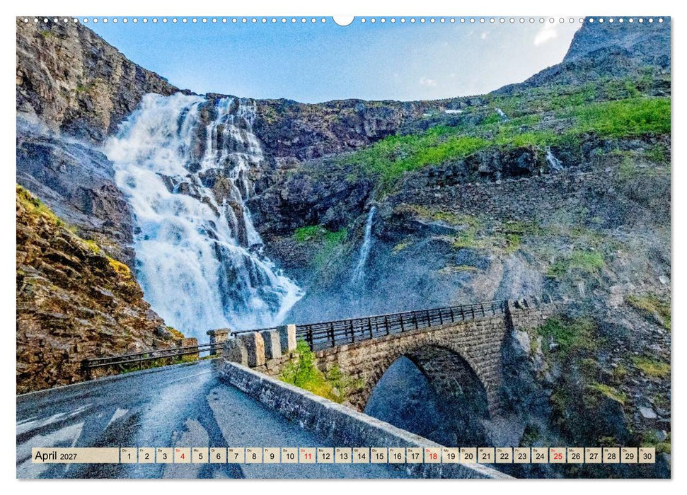 Königsroute Norwegens (CALVENDO Premium Wandkalender 2027)