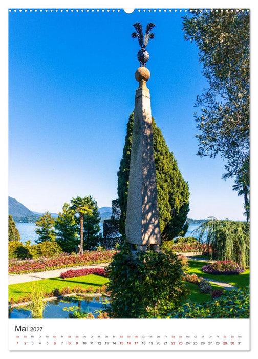 Lago Maggiore - Atemberaubende Landschaften (CALVENDO Wandkalender 2027)