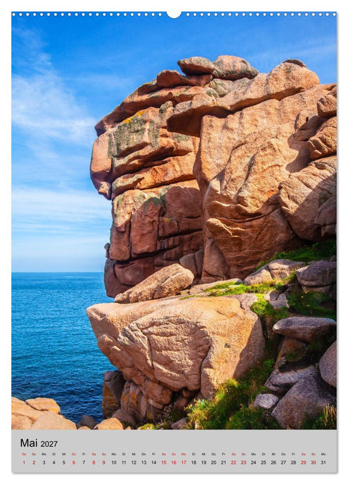 Reiseziele in der Bretagne (CALVENDO Wandkalender 2027)