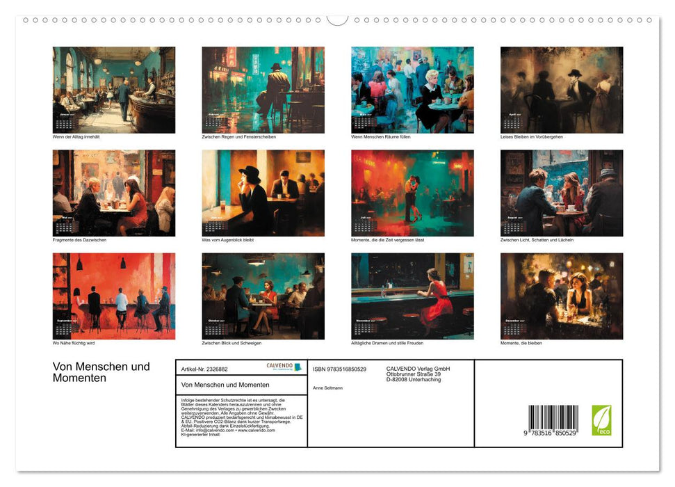 Von Menschen und Momenten (CALVENDO Premium Wandkalender 2027)