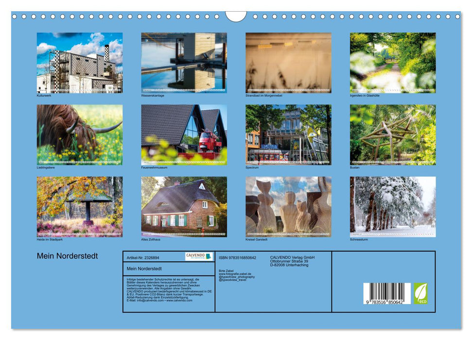 Mein Norderstedt (CALVENDO Wandkalender 2027)