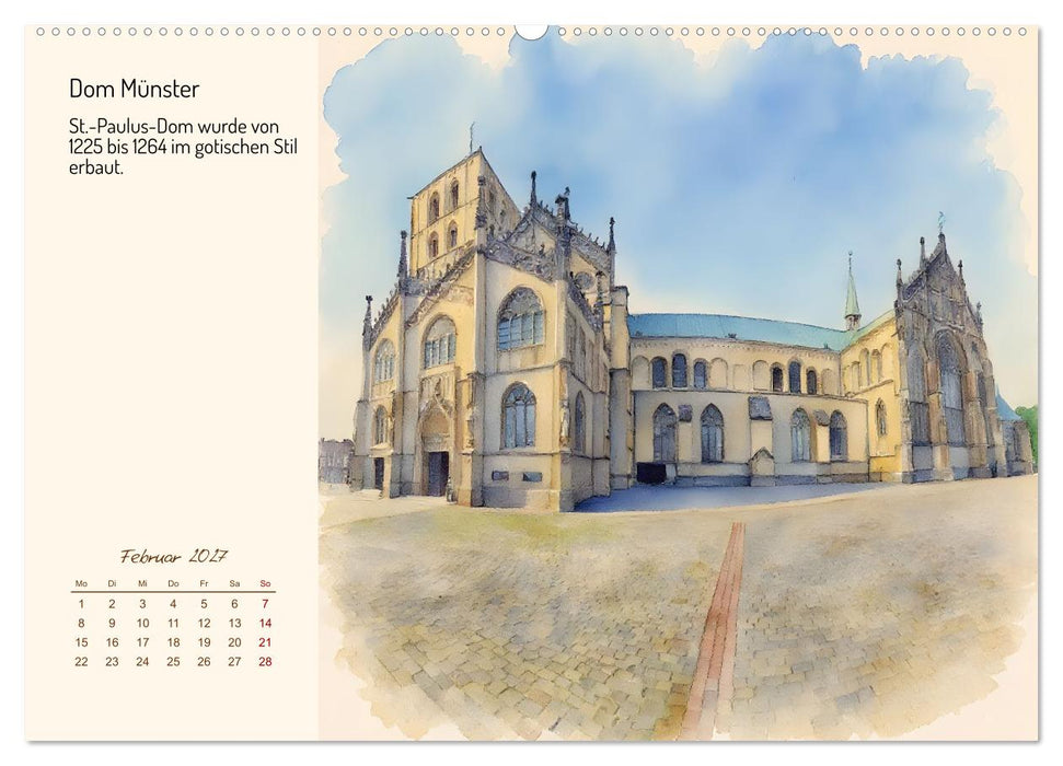 Deutschlands schönste Kirchen (CALVENDO Wandkalender 2027)