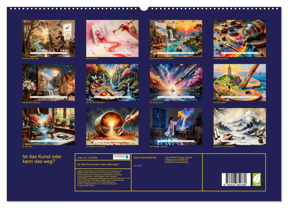 Ist das Kunst oder kann das weg? (CALVENDO Premium Wandkalender 2027)