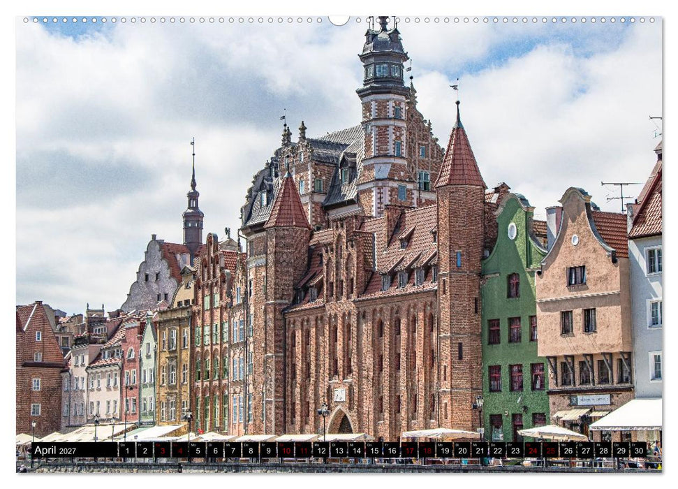 Farbenfrohe Häuser, Wohnen in Europa (CALVENDO Premium Wandkalender 2027)
