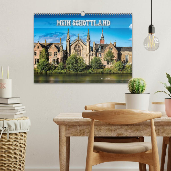 Mein Schottland - Architektur (CALVENDO Wandkalender 2027)