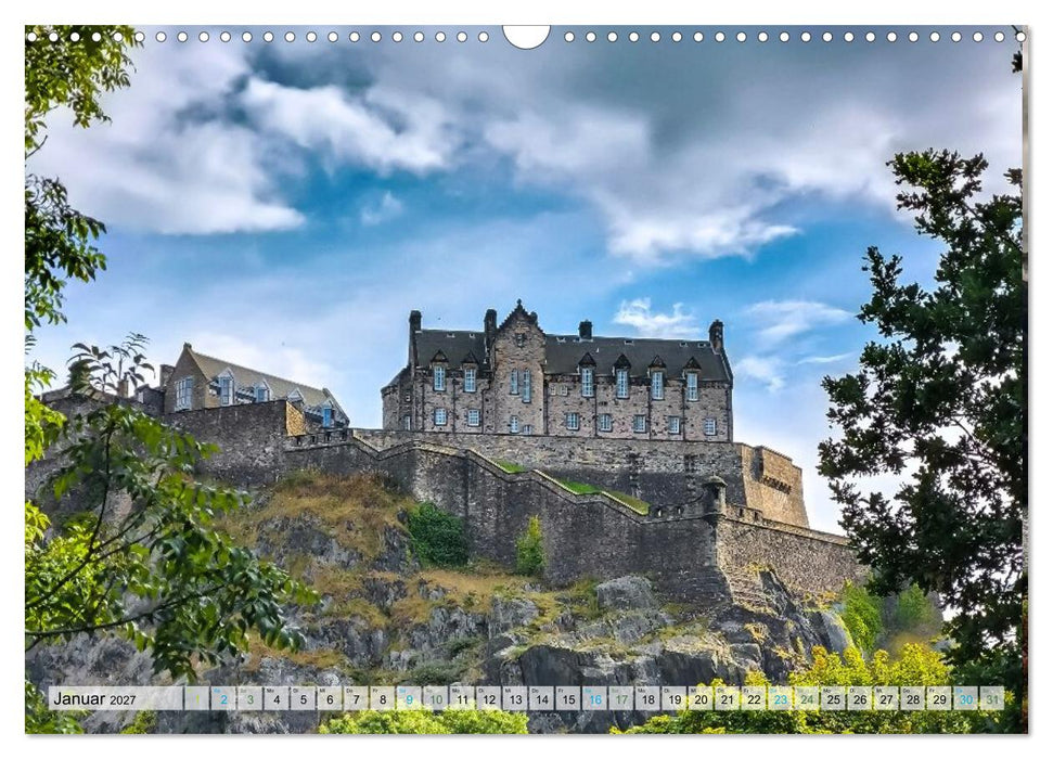Mein Schottland - Architektur (CALVENDO Wandkalender 2027)