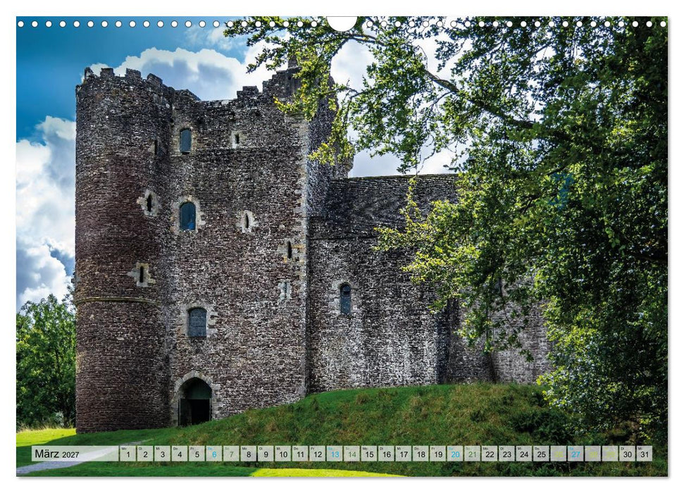 Mein Schottland - Architektur (CALVENDO Wandkalender 2027)