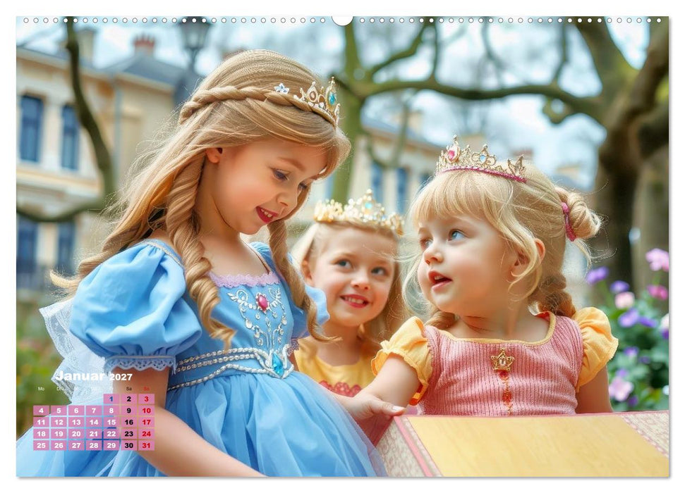Kleine Königstöchter (CALVENDO Premium Wandkalender 2027)