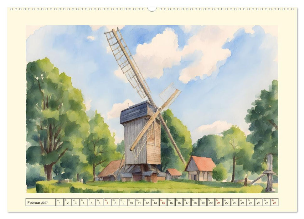 Liebenswerte Stadt Münster (CALVENDO Wandkalender 2027)
