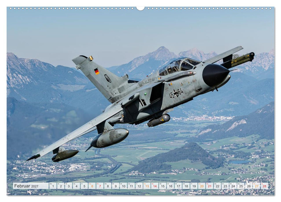 Panavia Tornado - The Multirole Fighter (CALVENDO Premium Wandkalender 2027)