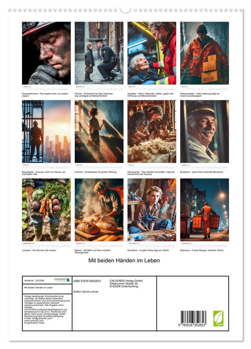 Mit beiden Händen im Leben (CALVENDO Premium Wandkalender 2027)
