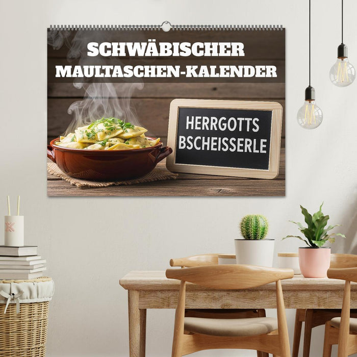 Schwäbischer Maultaschen-Kalender (CALVENDO Wandkalender 2027)