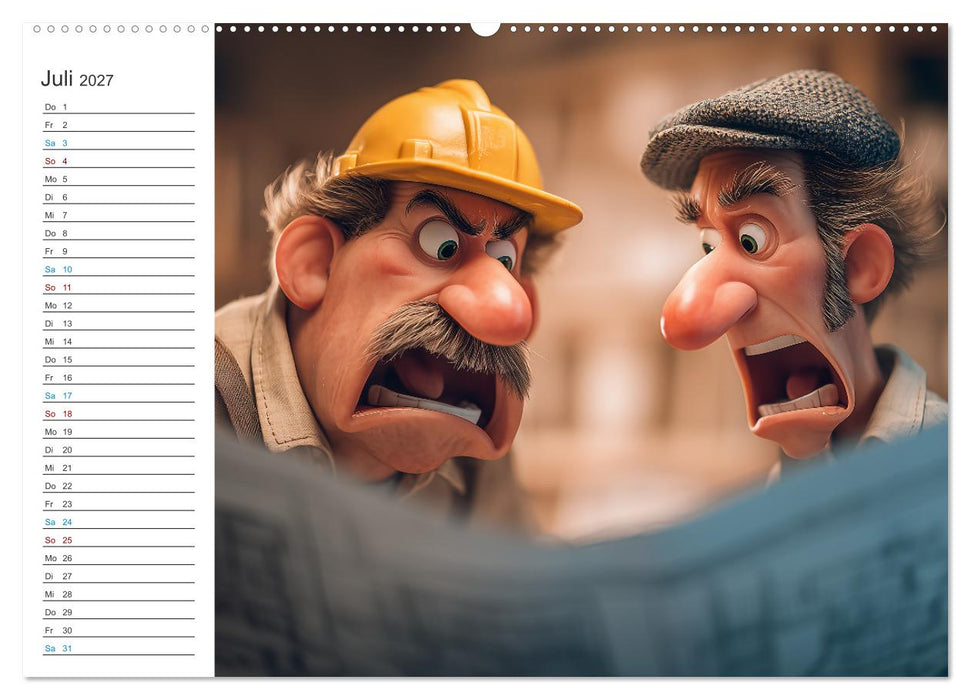 Kaffee, Kabel, Katastrophen (CALVENDO Premium Wandkalender 2027)