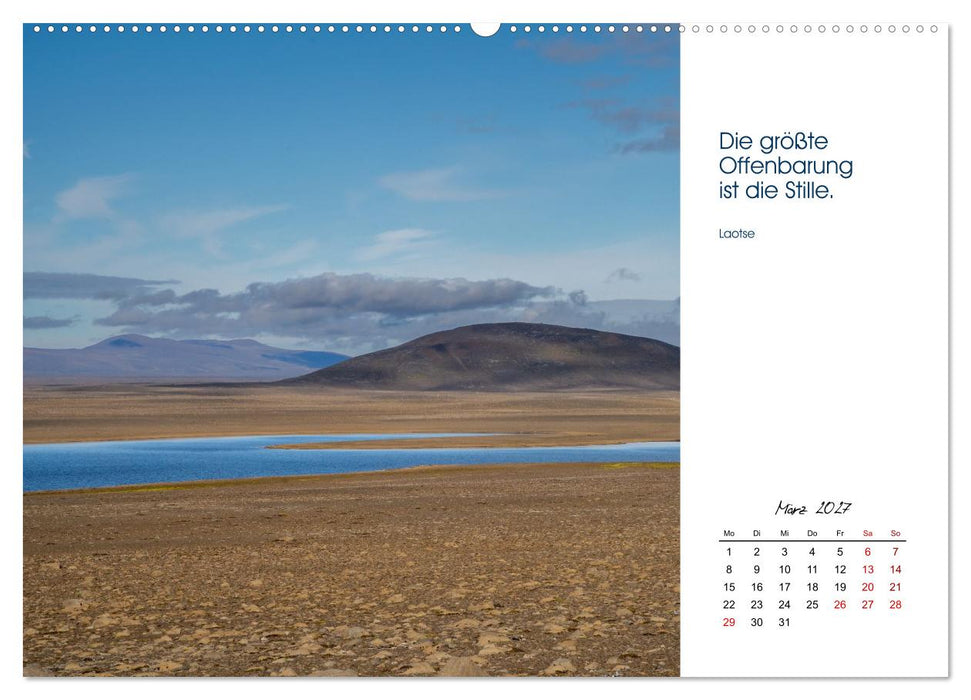 Insel der Elemente – Island in Bildern und Gedanken (CALVENDO Premium Wandkalender 2027)
