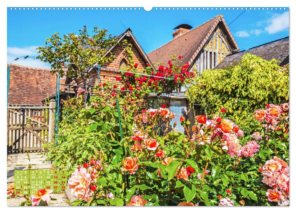 Reiseziel Normandie (CALVENDO Wandkalender 2027)