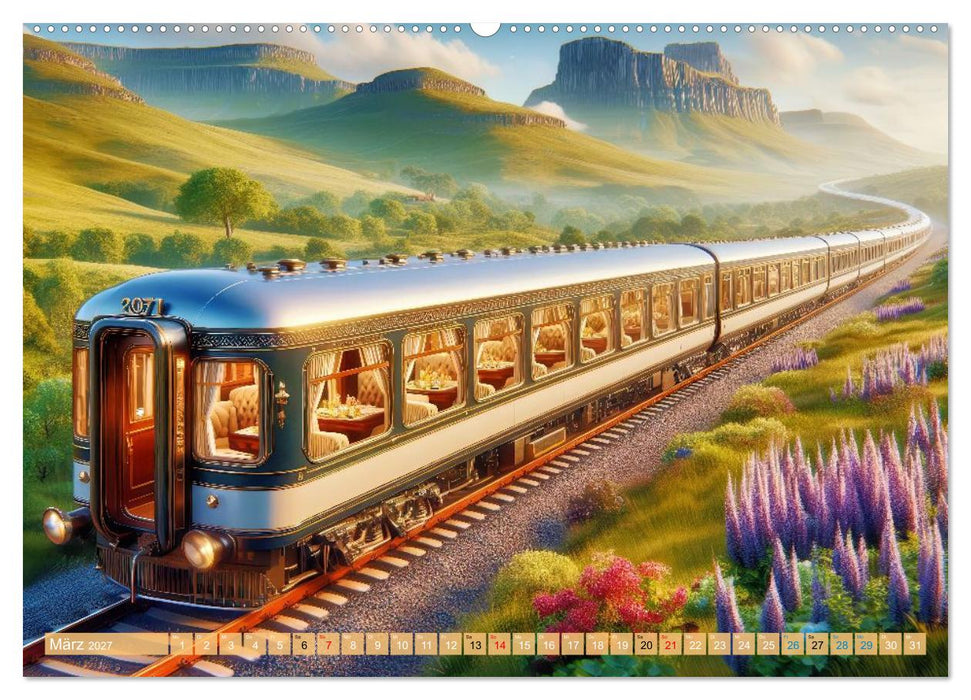 Nostalgiezüge (CALVENDO Wandkalender 2027)