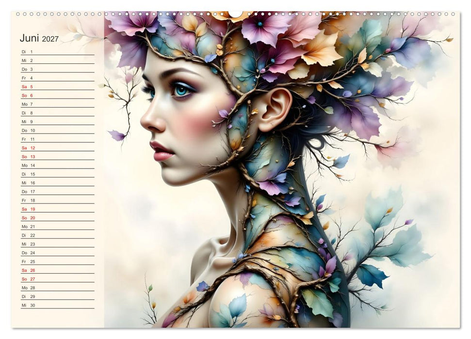 Waldgeborene Eleganz (CALVENDO Wandkalender 2027)