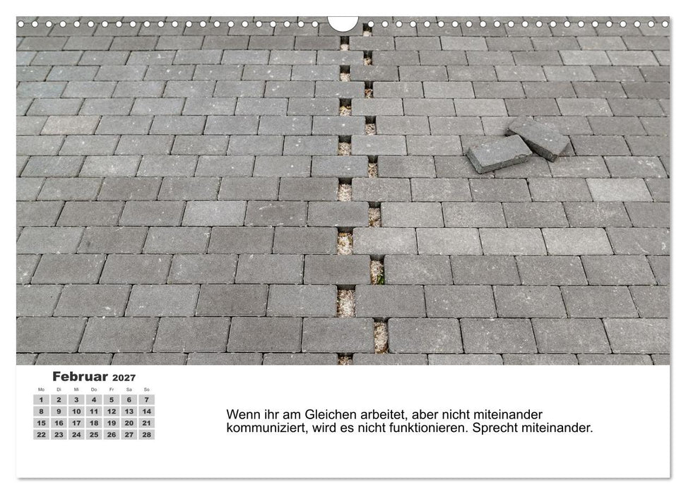 Spiritualität in der Bauindustrie (CALVENDO Wandkalender 2027)