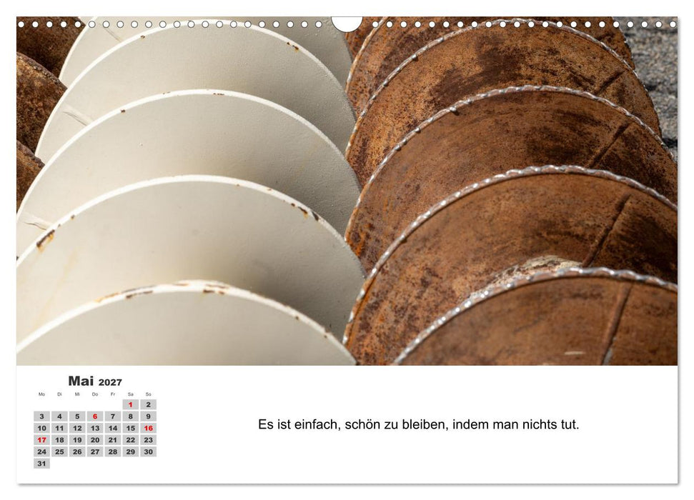 Spiritualität in der Bauindustrie (CALVENDO Wandkalender 2027)