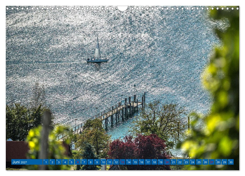 Drei Länder ein See - Bodensee (CALVENDO Wandkalender 2027)