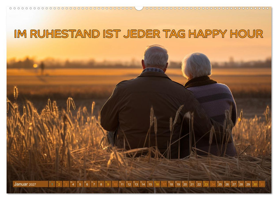Auf zu neuen Ufern - Ruhestand (CALVENDO Wandkalender 2027)