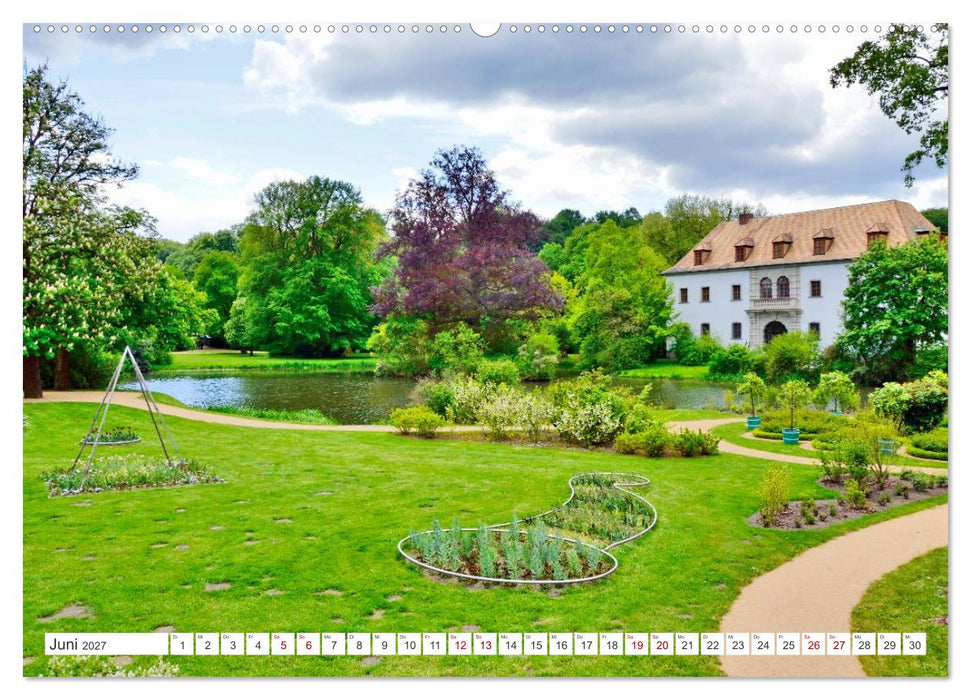 Fürst-Pückler-Park und Schloss – Bad Muskau (CALVENDO Wandkalender 2027)