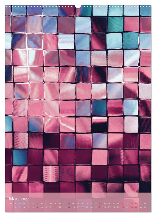 MOSAIK-VISIONEN (CALVENDO Premium Wandkalender 2027)