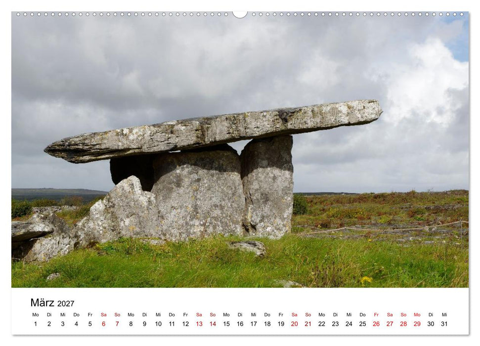 Irland – Magische Orte zwischen Meer und Geschichte (CALVENDO Wandkalender 2027)