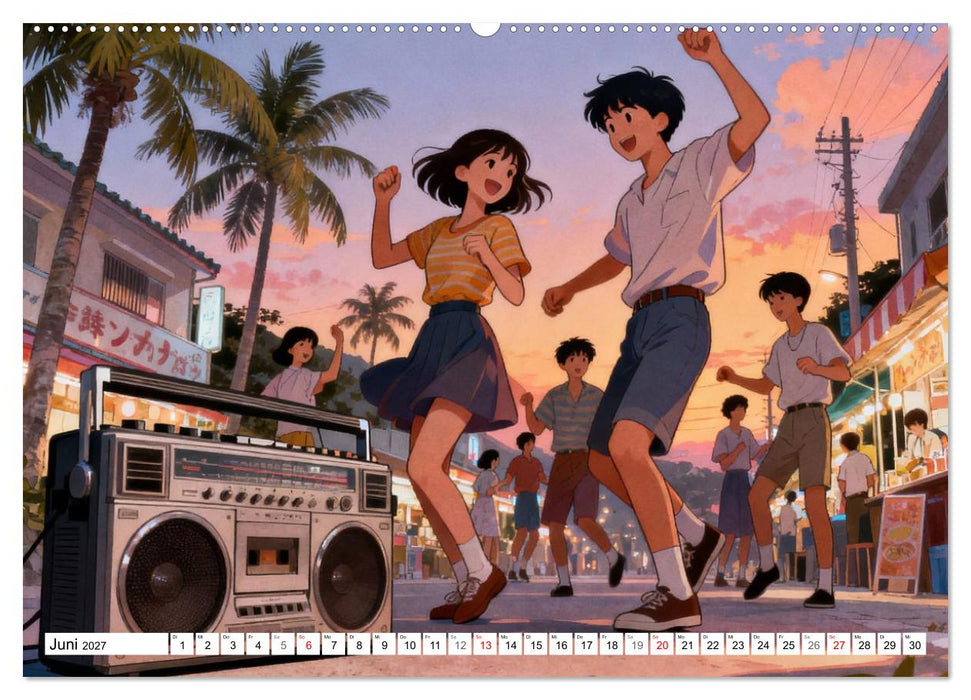 Zeitreise nach Tokio (CALVENDO Premium Wandkalender 2027)