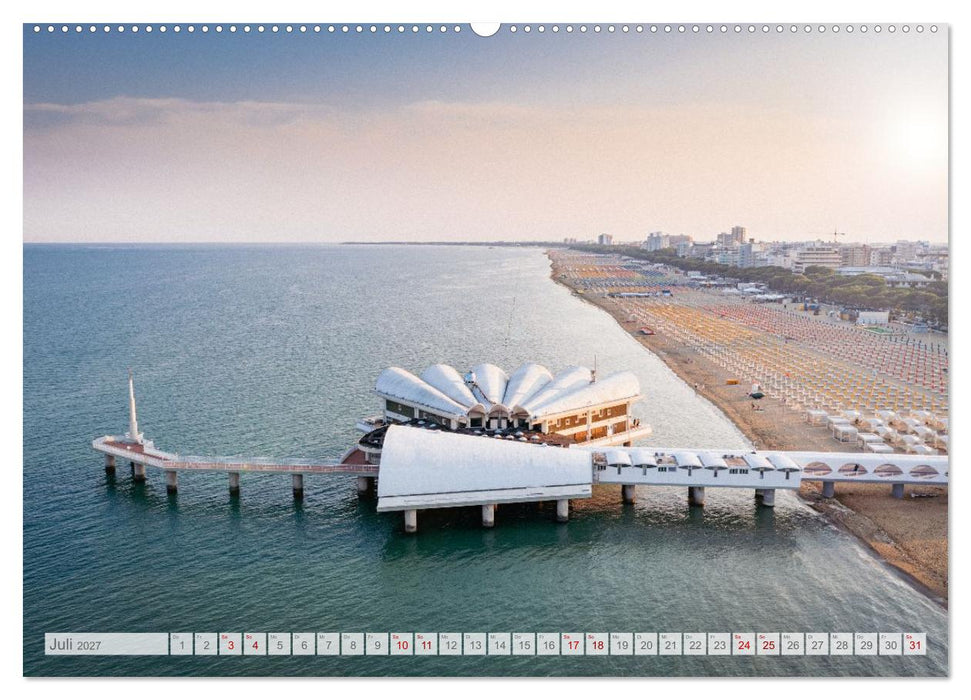 Lignano in Italien. Sommer Strand und Meer (CALVENDO Premium Wandkalender 2027)
