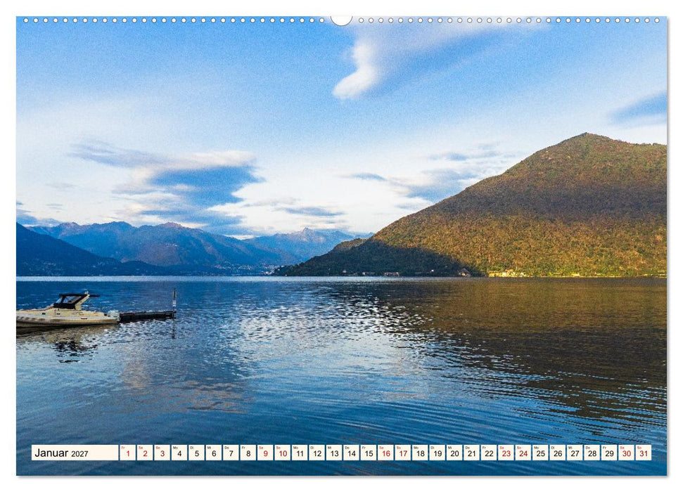 Lago Maggiore - Traumorte am See (CALVENDO Premium Wandkalender 2027)