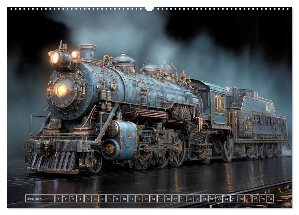 Stahlgiganten unter Dampf (CALVENDO Premium Wandkalender 2027)