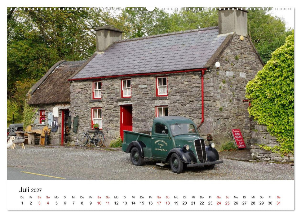 Irland – Magische Orte zwischen Meer und Geschichte (CALVENDO Premium Wandkalender 2027)
