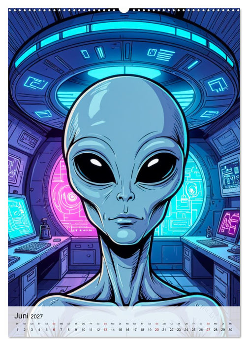 Wir sind nicht allein - UFO-Mythen (CALVENDO Wandkalender 2027)