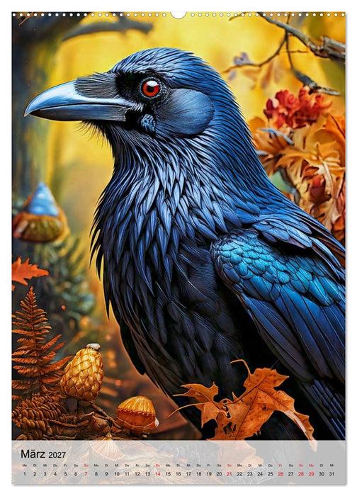 Kleine Wildtiere (CALVENDO Premium Wandkalender 2027)