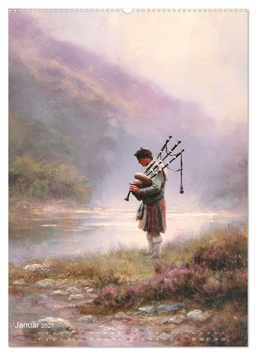 Zauber der Highlands – Schottlands Seele in Bildern (CALVENDO Wandkalender 2027)