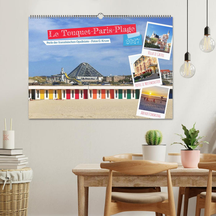 Le Touquet-Paris-Plage - Perle der französischen Opalküste (CALVENDO Wandkalender 2027)