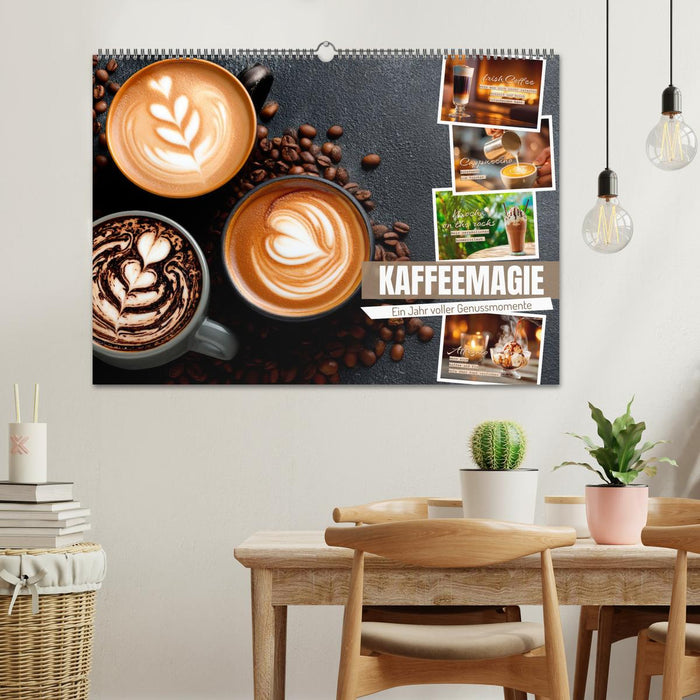 Kaffeemagie - Ein Jahr voller Genussmomente (CALVENDO Wandkalender 2027)