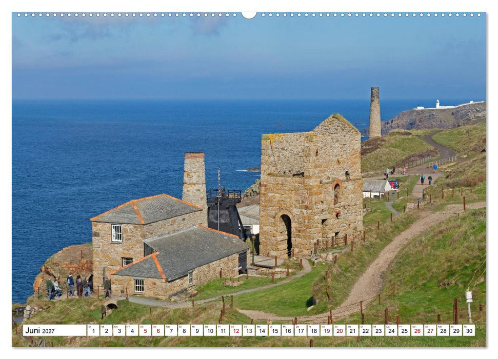 Faszinierende Ansichten von Cornwall (CALVENDO Premium Wandkalender 2027)